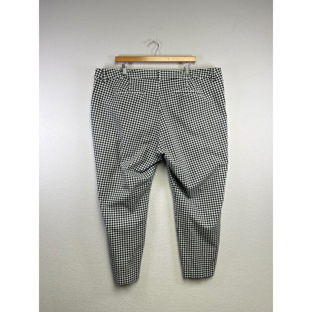 Old Navy High Rise Pixie Gingham Check Pants Wome… - image 7
